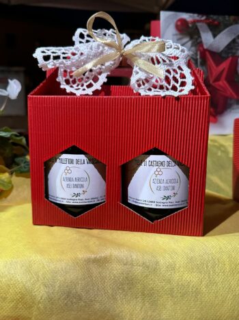 confezione natalizia miele 500g